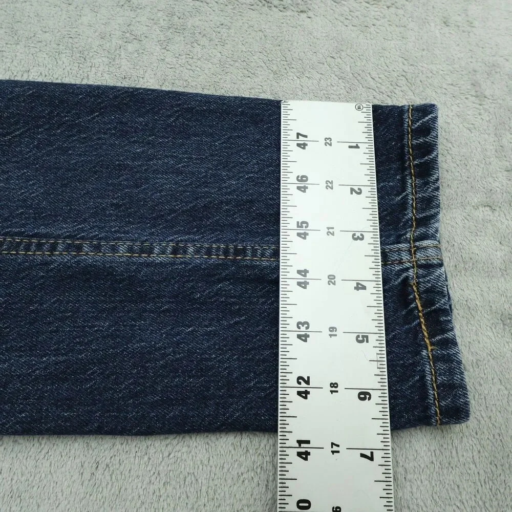 Levi's Jeans Mens 32x32 Blue 511 Slim Straight Flexible Denim Dark Wash